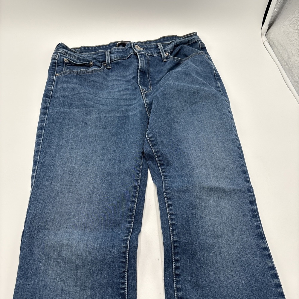 Levi's Demi Curve Classic Rise Straight Women's Blue Jeans 32x32 2013 5‎ Pocket